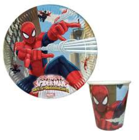 TABAK BARDAK SPİDERMAN