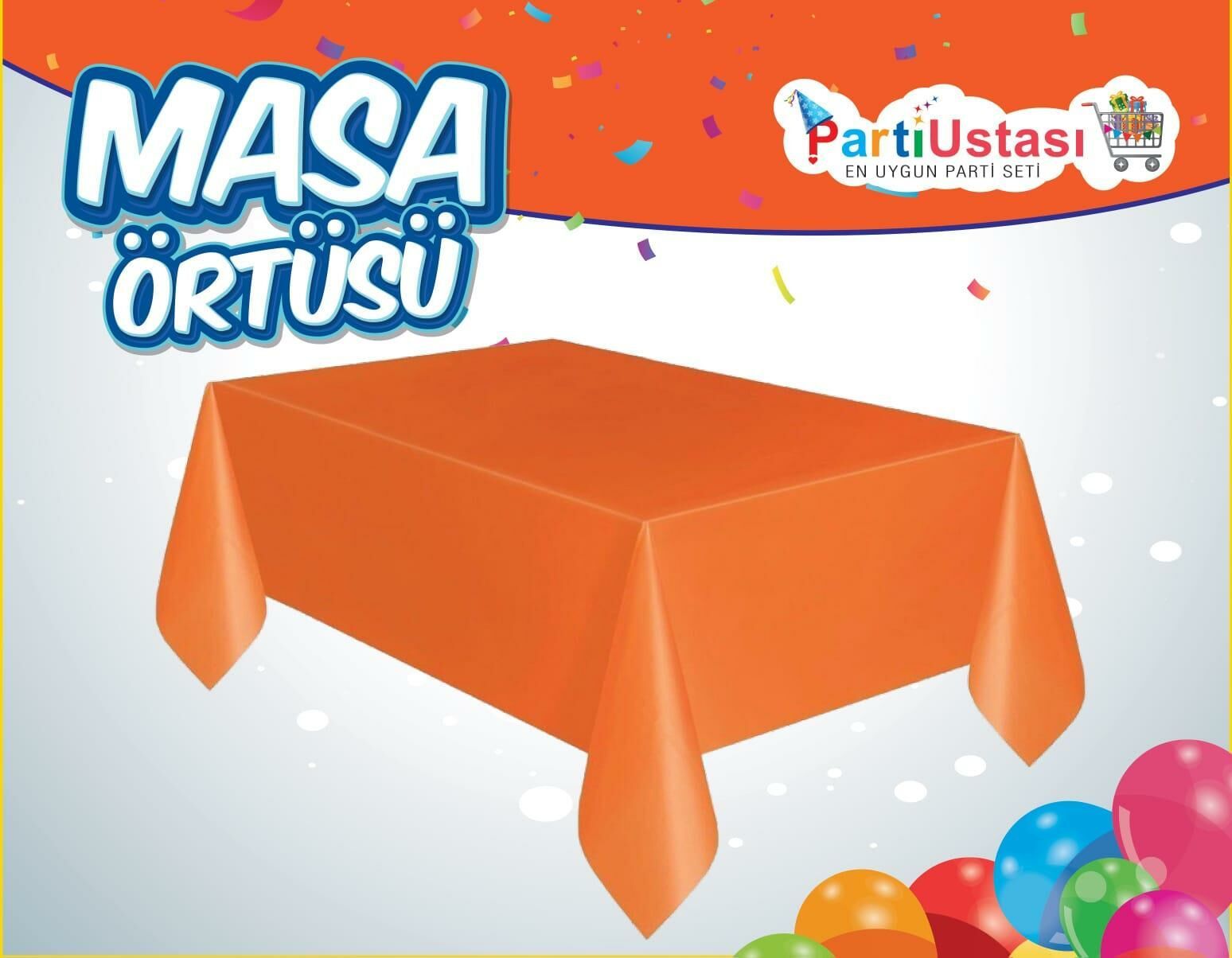 DÜZ MASA ÖRTÜSÜ TURUNCU