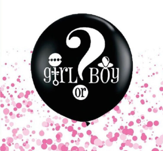 CİNSİYET BALONU 18'' PEMBE