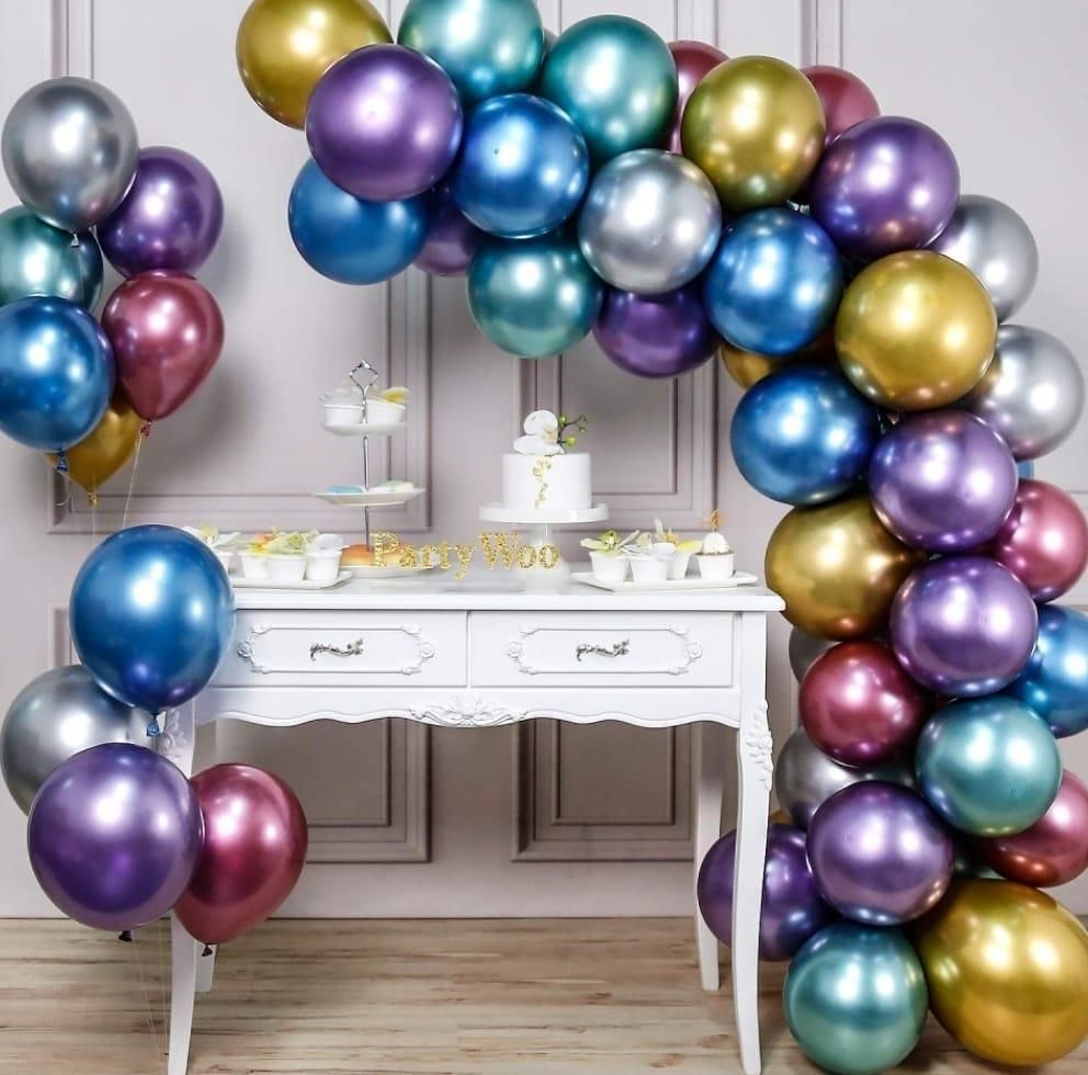 BALON CHROME 50 AD AÇIK YEŞİL