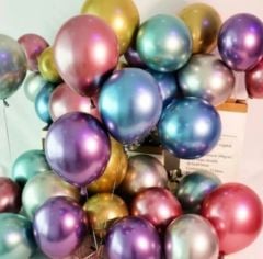 BALON CHROME 50 AD AÇIK MAVİ