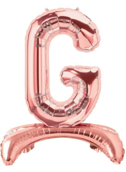 32''AYAKLI ROSE GOLD G HARF