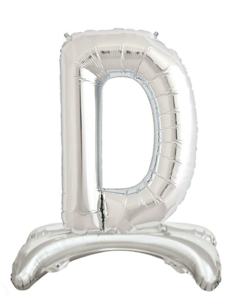 32'' AYAKLI GÜMÜŞ D HARFİ