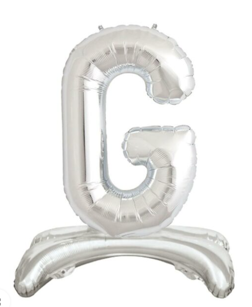 32'' AYAKLI GÜMÜŞ G HARFİ
