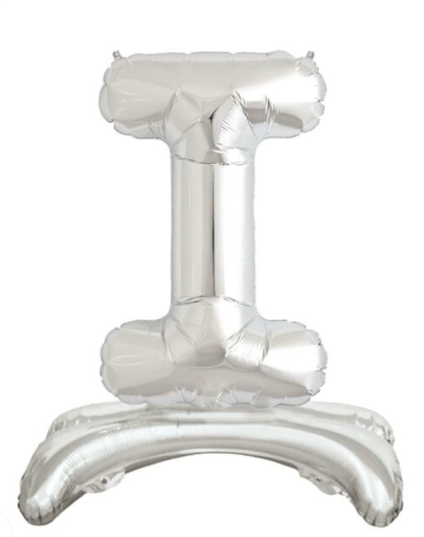 32'' AYAKLI GÜMÜŞ I HARFİ