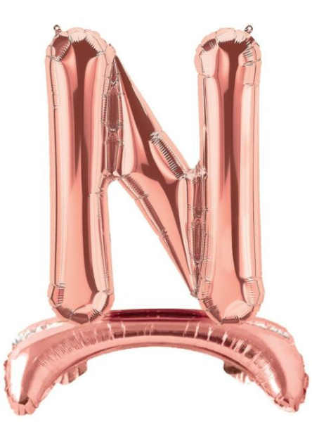 32''AYAKLI ROSE GOLD N HARF