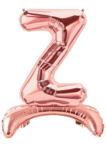 32''AYAKLI ROSE GOLD Z HARF