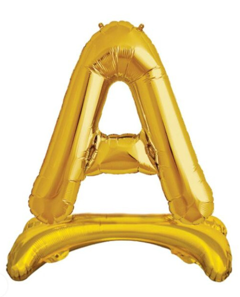 32''AYAKLI GOLD A HARF