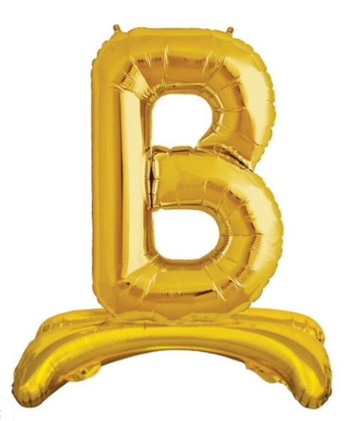 32''AYAKLI GOLD B HARF