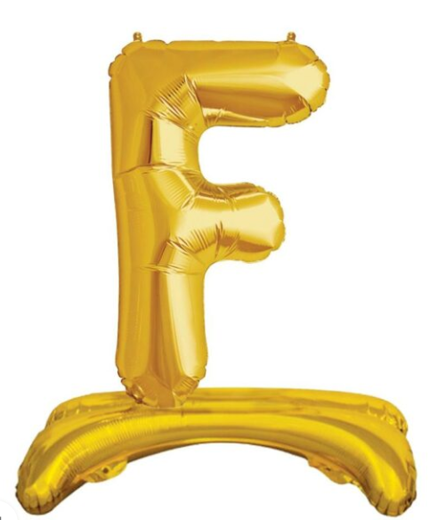 32''AYAKLI GOLD F HARF