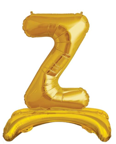 32''AYAKLI GOLD Z HARF