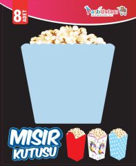 MISIR KUTUSU SOFT MAVİ 8 Lİ