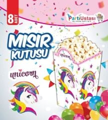 MISIR KUTUSU ÜNİCORN 8 Lİ