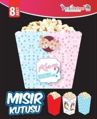 MISIR KUTUSU CİNSİYET 8 Lİ
