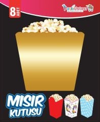 MISIR KUTUSU ALTIN ESKİTME 8 Lİ