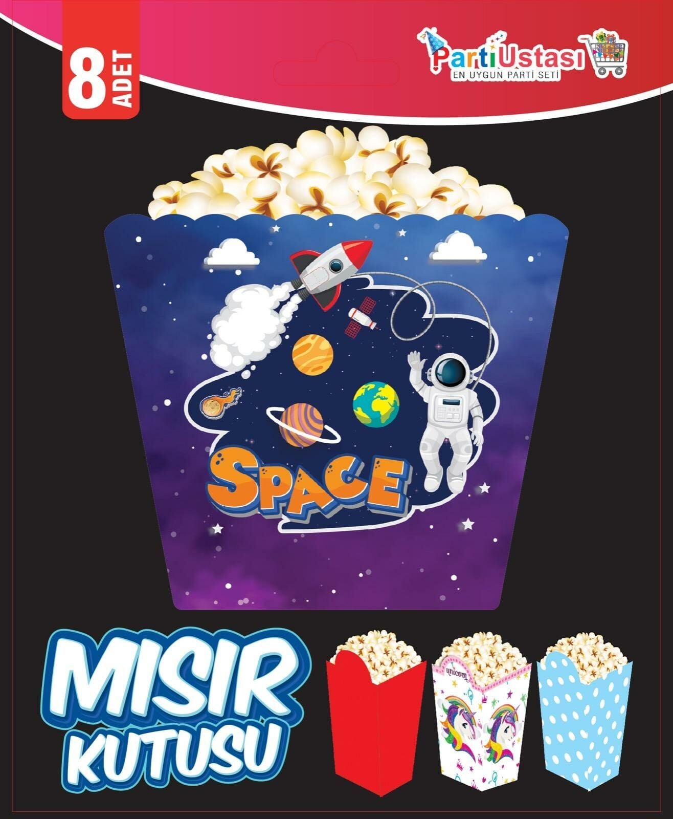 MISIR KUTUSU UZAY 8 Lİ