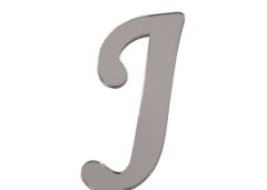 PLEKSİ 20 Lİ HARF GÜMÜŞ NO:J