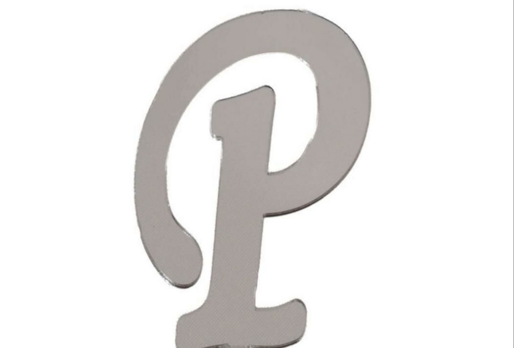 PLEKSİ 20 Lİ HARF GÜMÜŞ NO:P