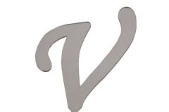 PLEKSİ 20 Lİ HARF GÜMÜŞ NO:V