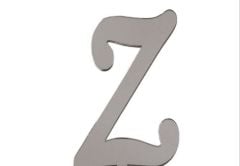 PLEKSİ 20 Lİ HARF GÜMÜŞ NO:Z