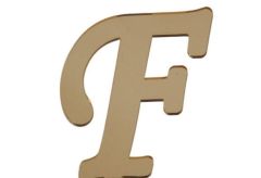 PLEKSİ 20 Lİ HARF ALTIN NO:F