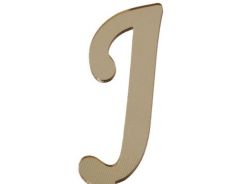 PLEKSİ 20 Lİ HARF ALTIN NO:J