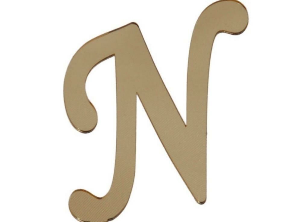 PLEKSİ 20 Lİ HARF ALTIN NO:N
