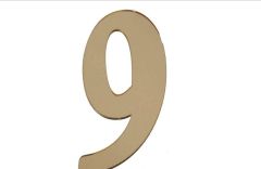 PLEKSİ 20 Lİ RAKAM ALTIN NO:9