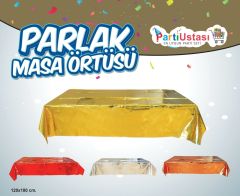 PARLAK MASA ÖRTÜSÜ ALTIN