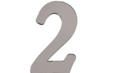 PLEKSİ 20 Lİ RAKAM GÜMÜŞ NO:2