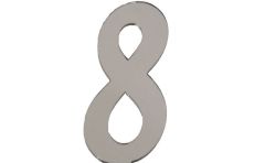 PLEKSİ 20 Lİ RAKAM GÜMÜŞ NO:8