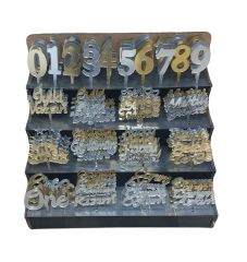 SET PLEKSİ PASTA YAZISI 120 ADET VE  RKM 100 KARŞK