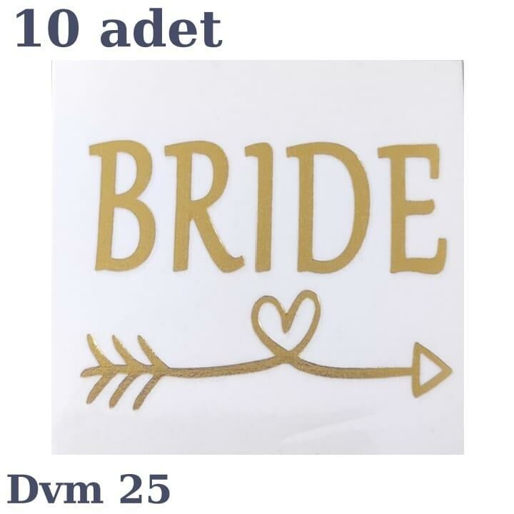 DÖVME BRİDE ALTIN AŞK OKU NO:25
