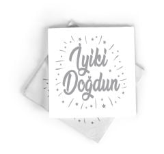 PEÇETE VARAKLI İYİKİ DOĞDUN GÜMÜŞ