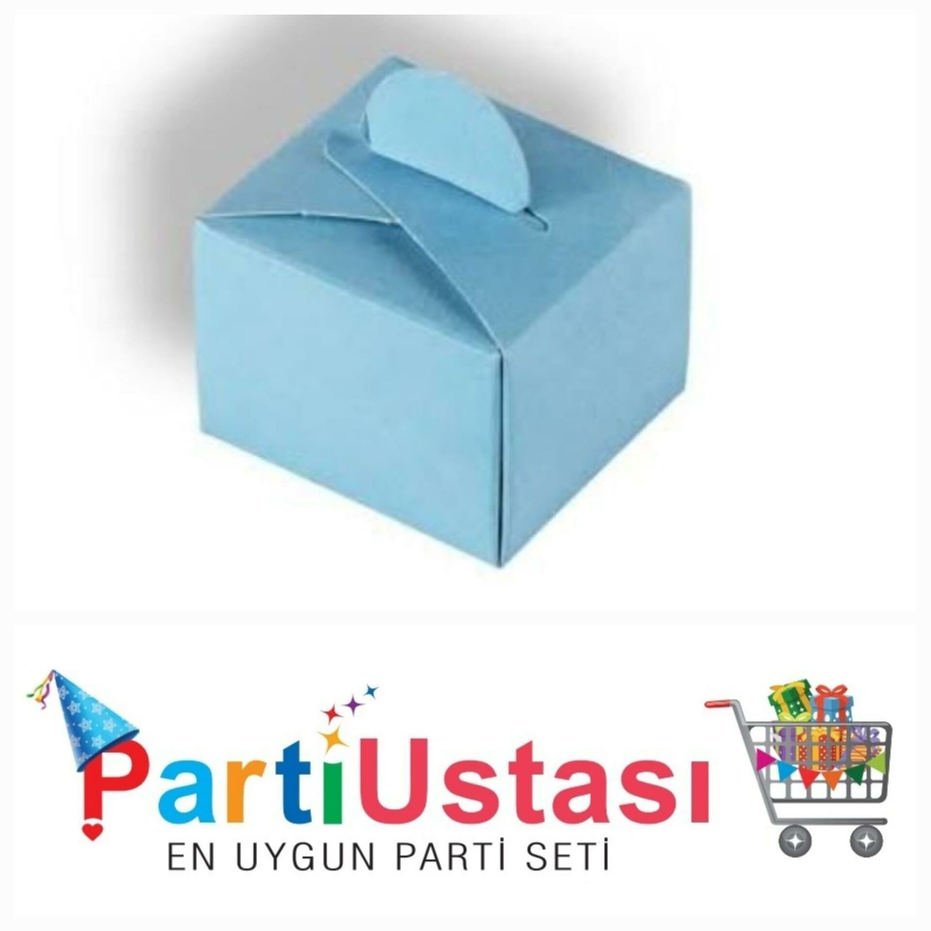 LOKUM KUTUSU MAVİ  50 AD