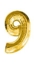 16 INC FOLYO BALON RAKAM ALTIN 9