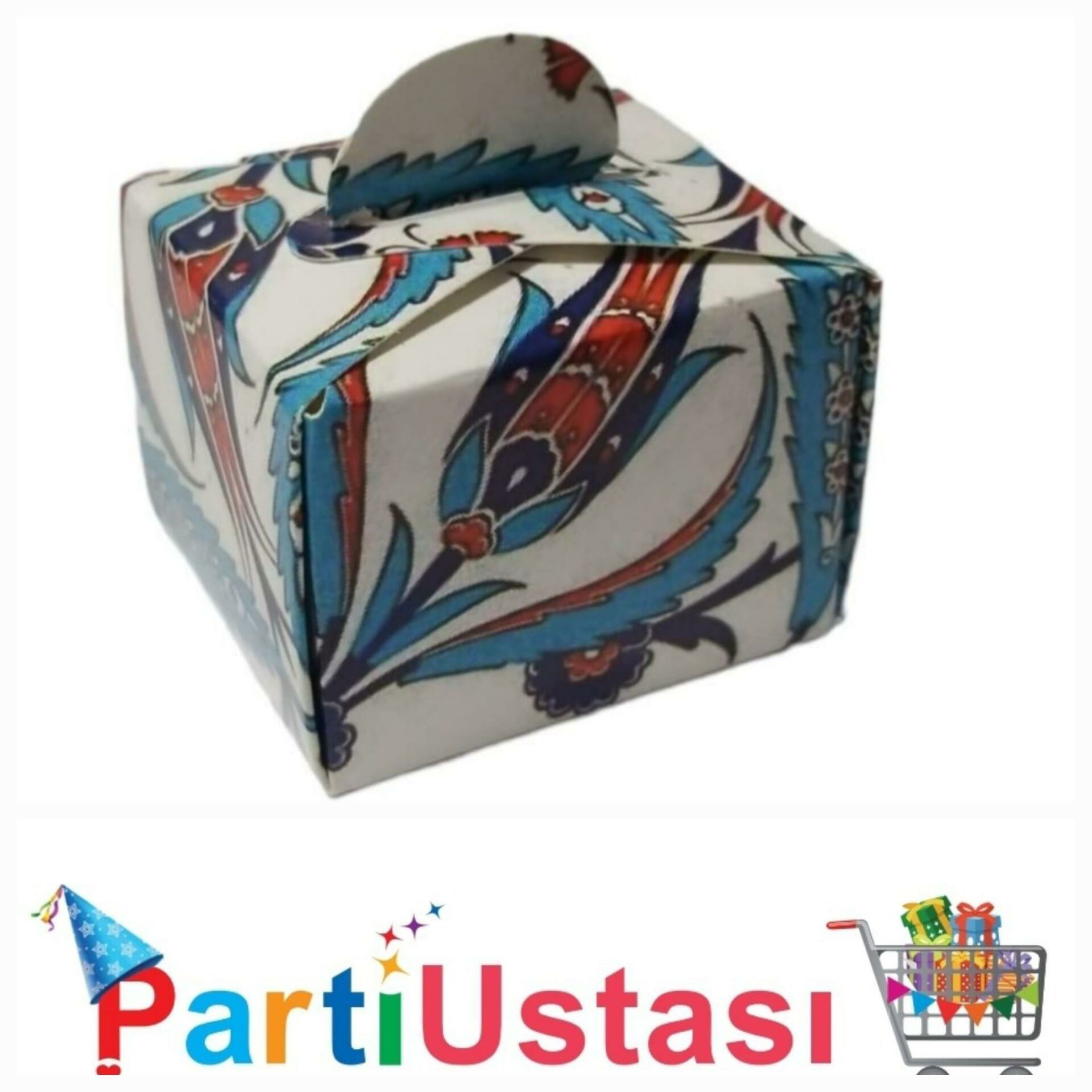 LOKUM KUTUSU ÇİNİLİ DESEN  50 AD