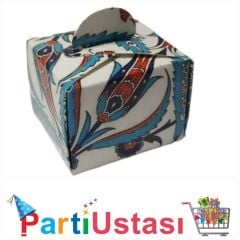 LOKUM KUTUSU ÇİNİLİ DESEN  50 AD