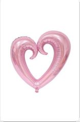 KALP 40 İNÇ FOLYO BALON PEMBE