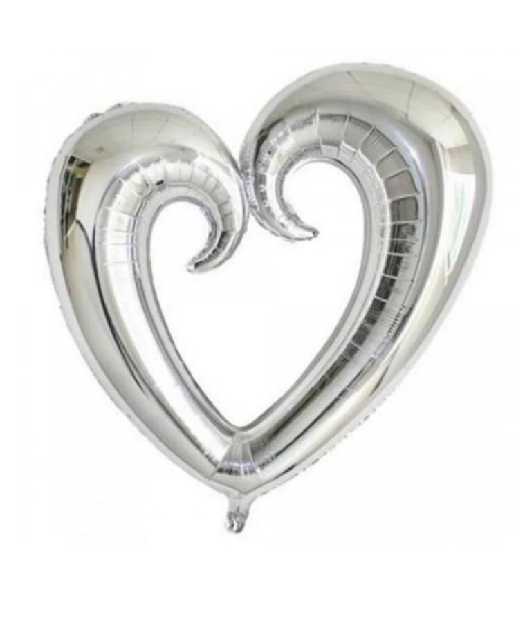 KALP 40 İNÇ FOLYO BALON GÜMÜŞ