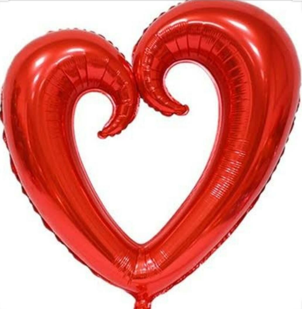 KALP 40 İNÇ FOLYO BALON KIRMIZI