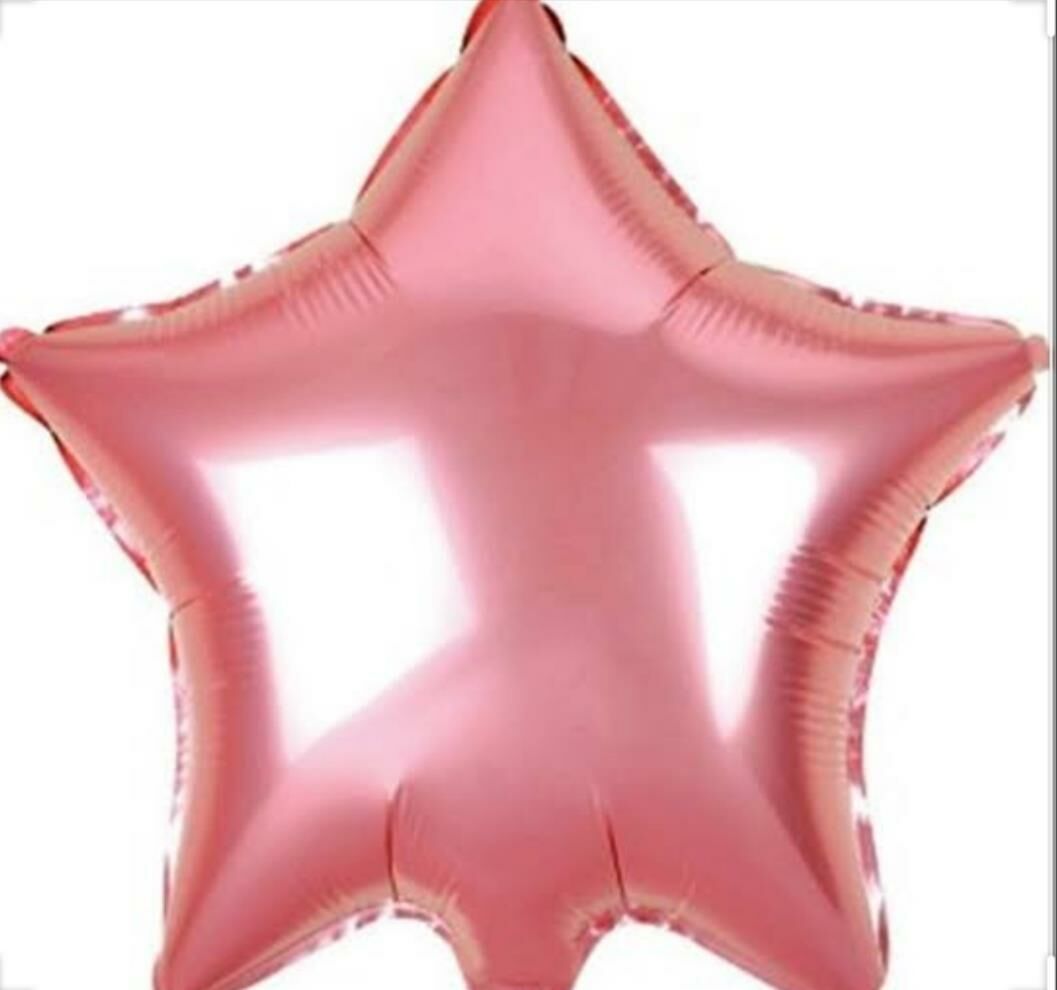 YILDIZ FOLYO BALON 18 İNÇ PEMBE