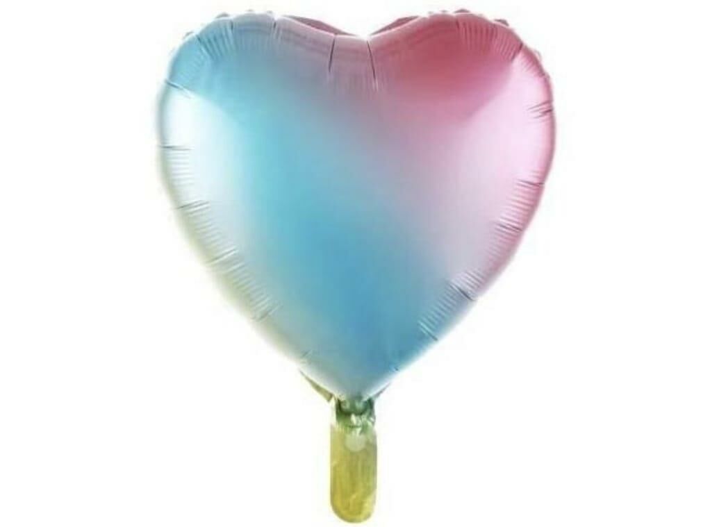 KALP 18 İNC GÖKKUŞAĞI RENK FOLYO BALON