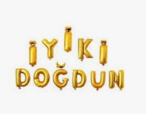 SET İYİKİ DOĞDUN FOLYO BALON ALTIN