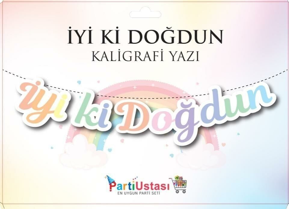 KOREOGRAFİ YENİ İYİKİ DOĞDUN BANNER MACARON